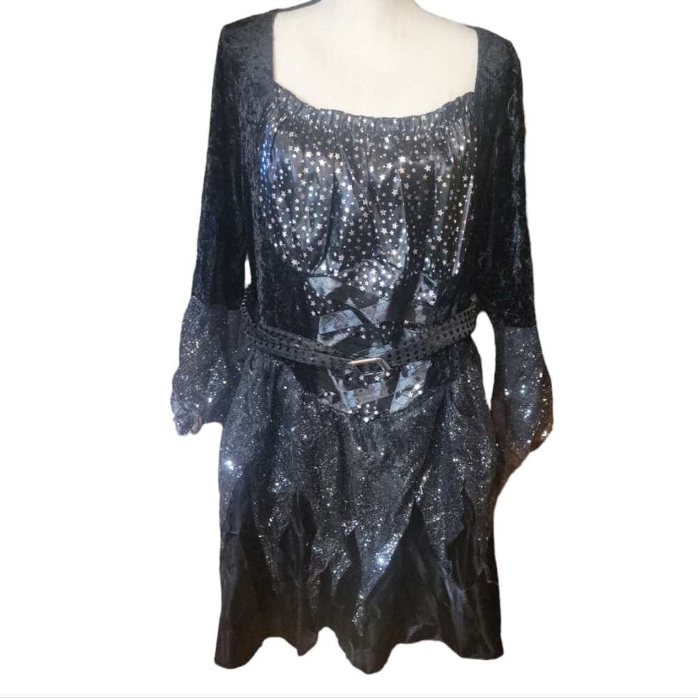 HP😃 Wonderland Costumes Halloween Coven Celestial Witch Women's Sz 2X (20/22W)